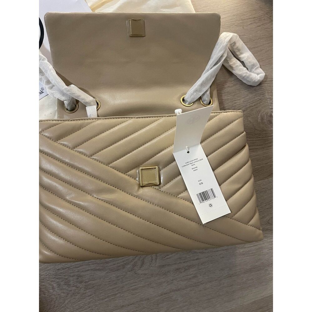 Tory Burch Kira Chevron Convertible Shoulder Bag NWT - Picture 3 of 6